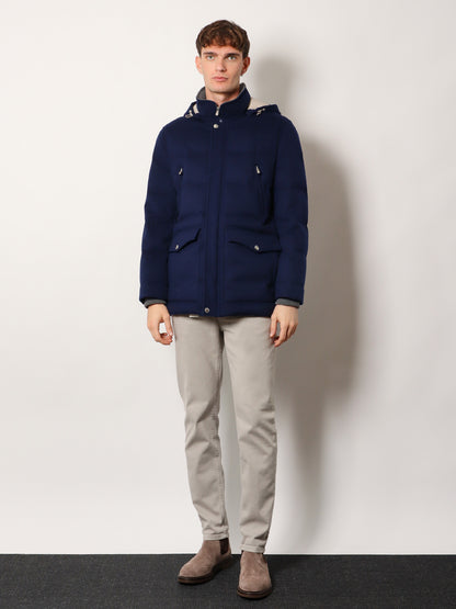 Padded wool jacket thumbnail