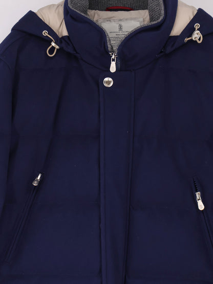 Padded wool jacket thumbnail