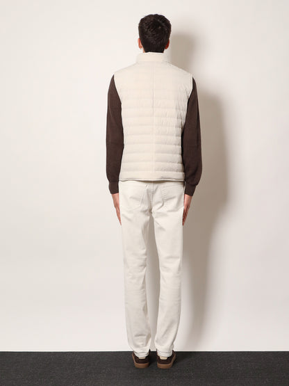 Padded sleeveless jacket thumbnail