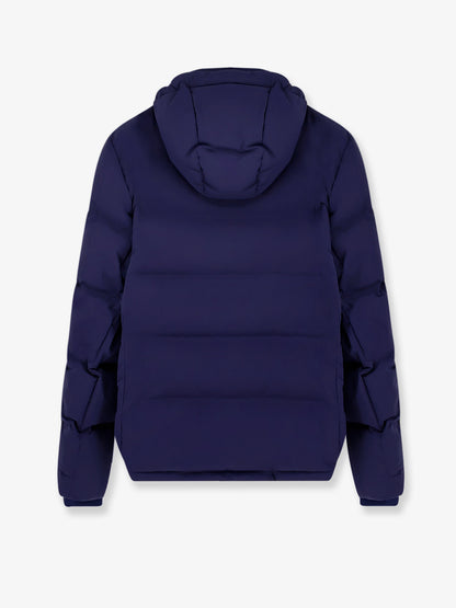 Nylon down jacket with hood thumbnail