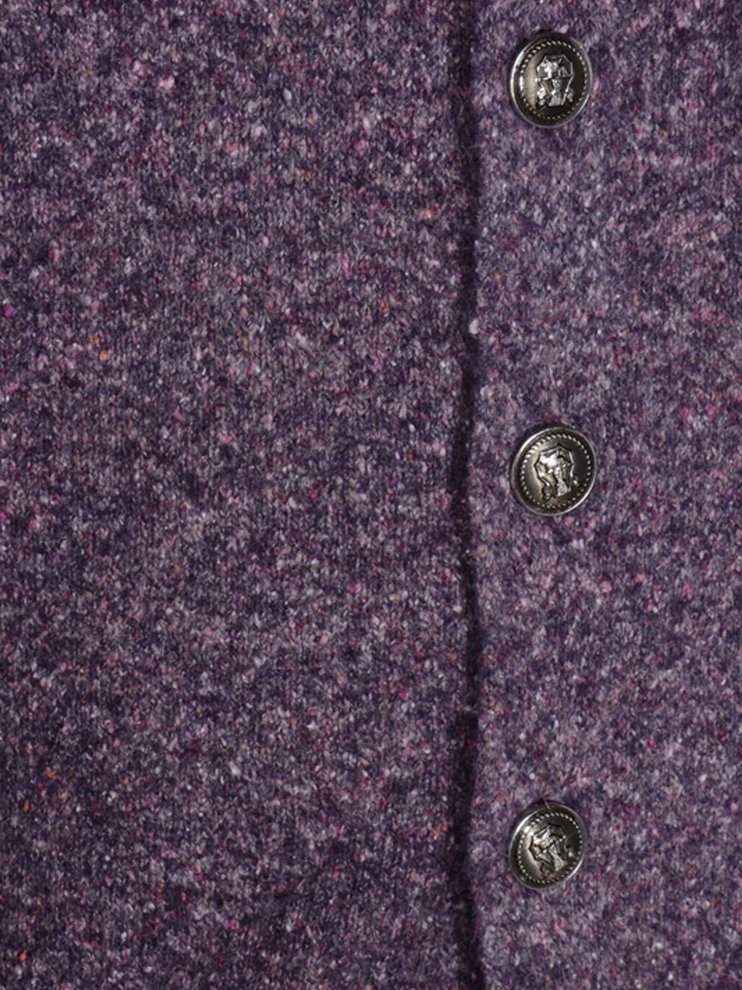 Alpaca, wool, silk and cotton blend cardigan