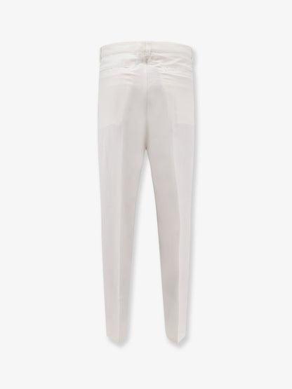Cotton and linen trousers thumbnail