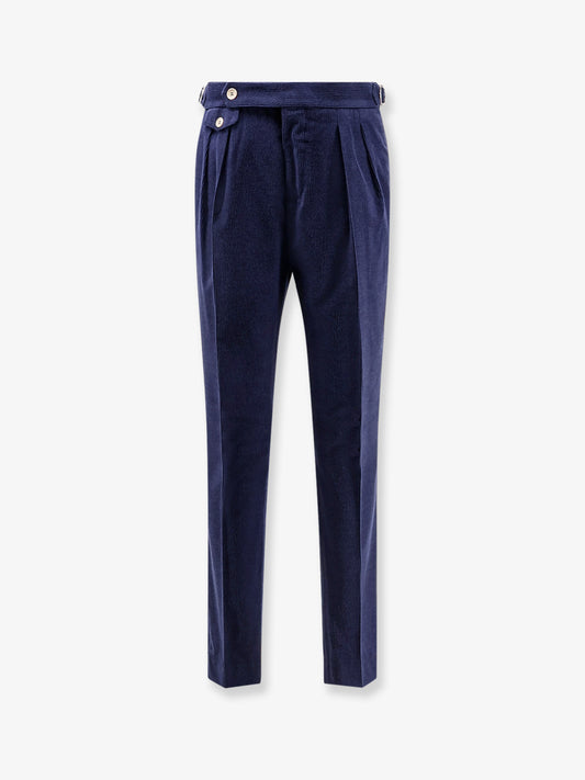 Wool corduroy trousers