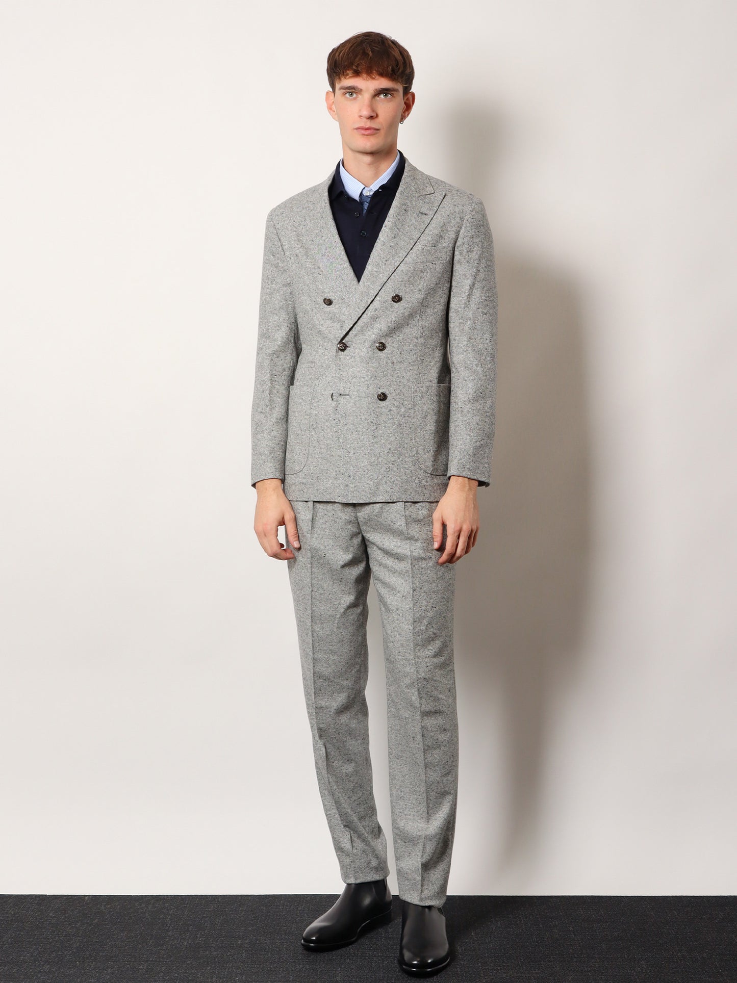 Wool and cashmere suit