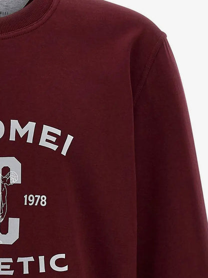 Cotton sweatshirt with print on the front thumbnail