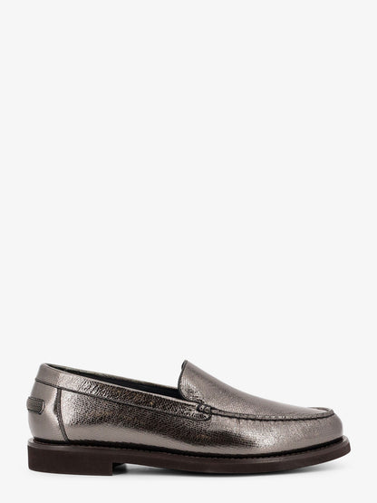 Penny laminated leather loafer thumbnail