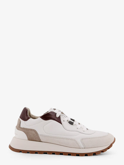 Low-top leather sneakers with Monili detail thumbnail