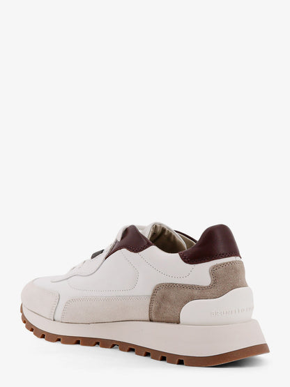 Low-top leather sneakers with Monili detail thumbnail