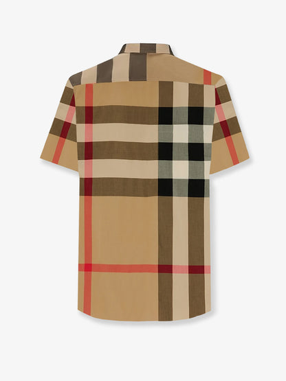 Cotton shirt with check print thumbnail