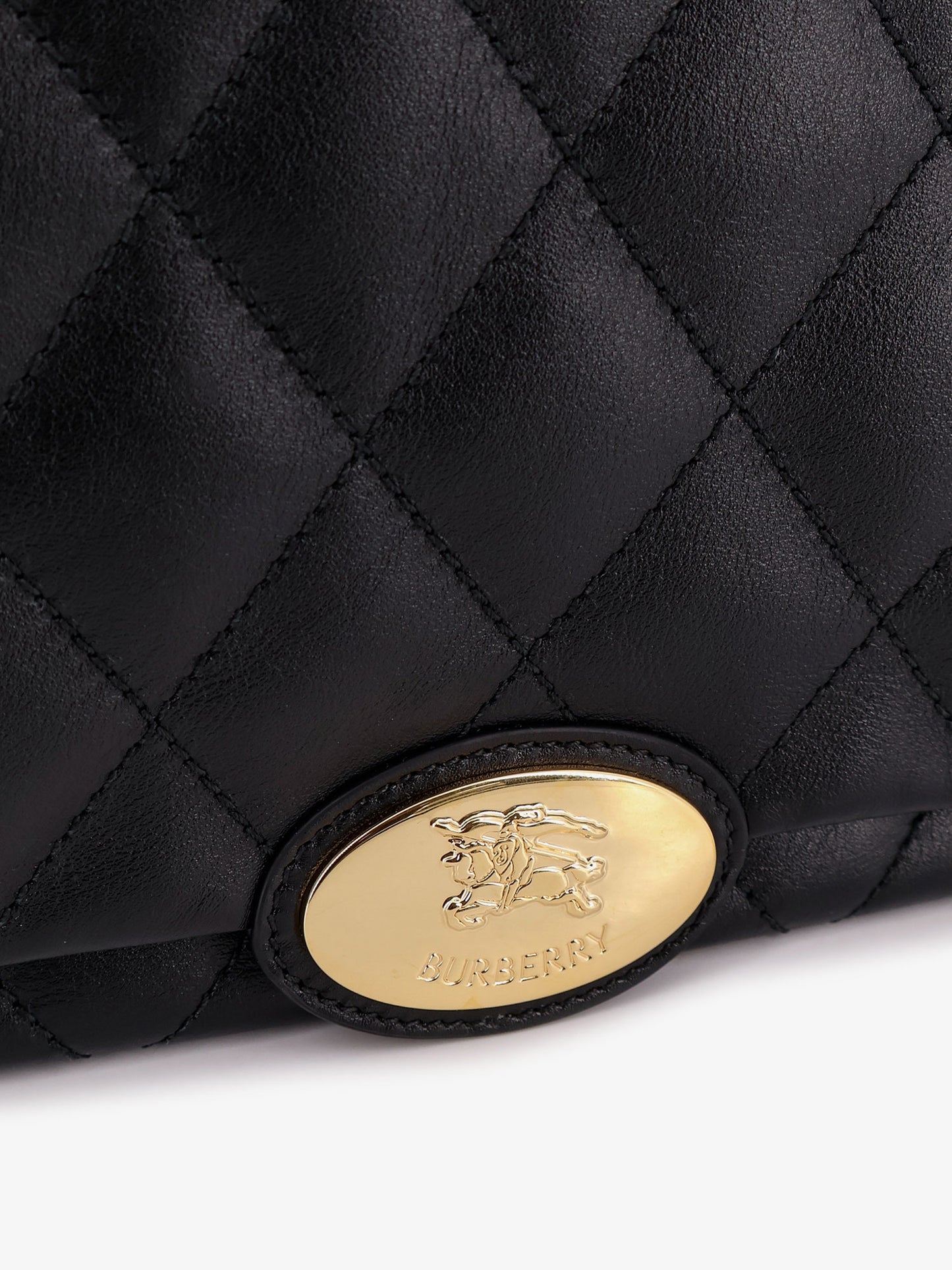 Matelassé leather shoulder bag