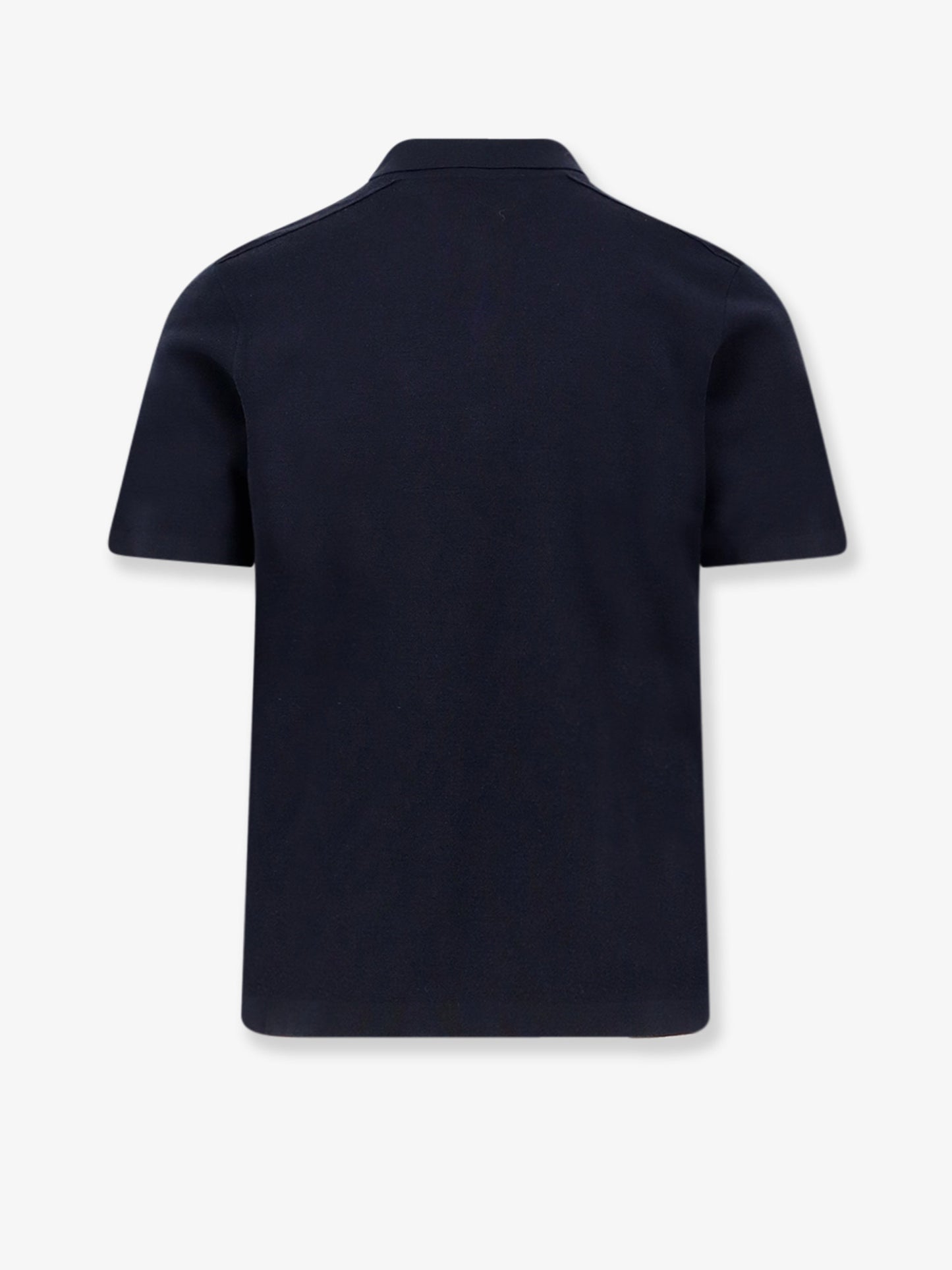 Wool polo shirt
