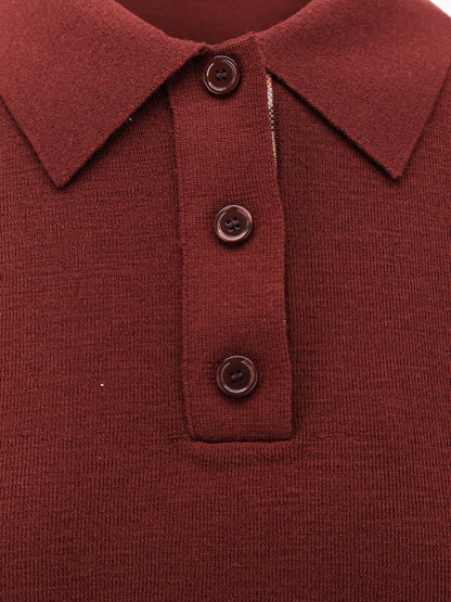 Wool polo shirt thumbnail