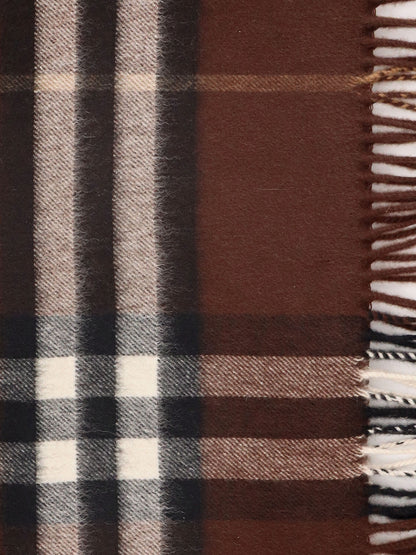 Giant Check cashmere scarf thumbnail
