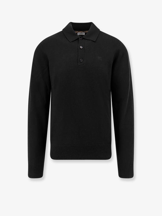 Cashmere polo sweater