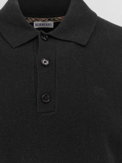Cashmere polo sweater thumbnail