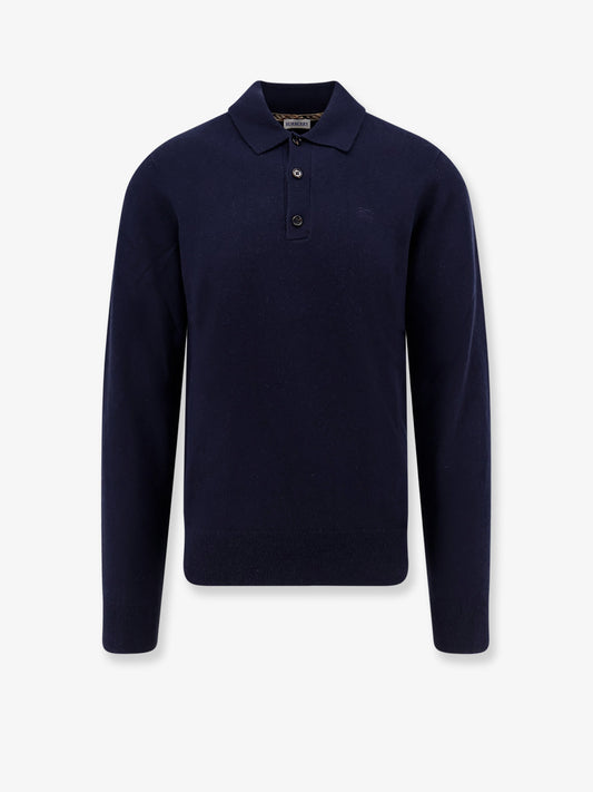 Cashmere polo sweater