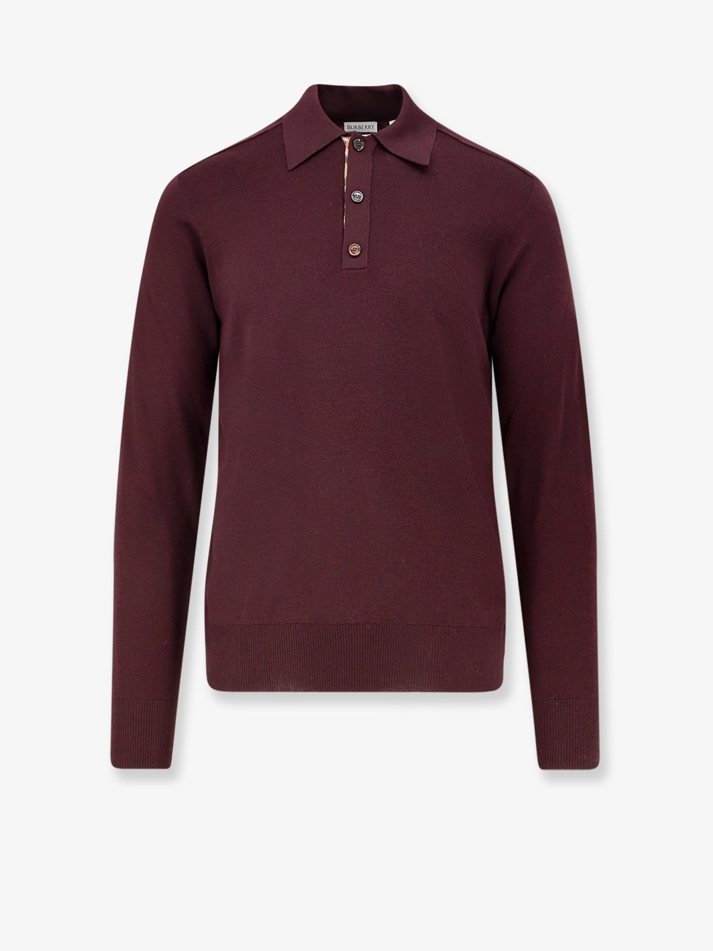 Marcus LS CT wool polo shirt