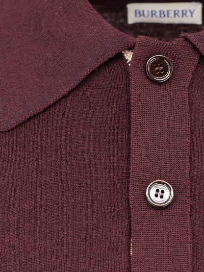 Marcus LS CT wool polo shirt thumbnail