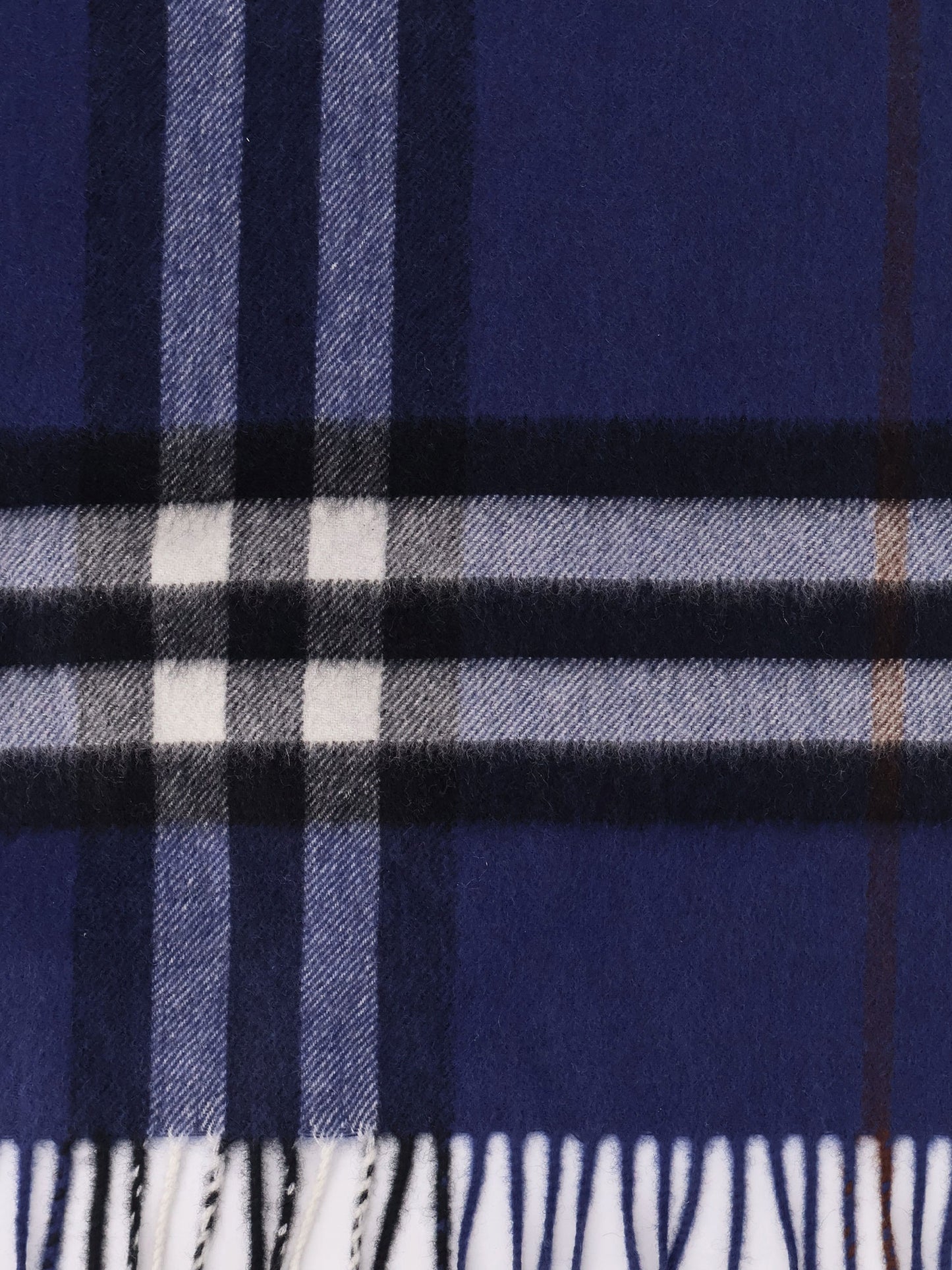 Burberry Check cashmere scarf