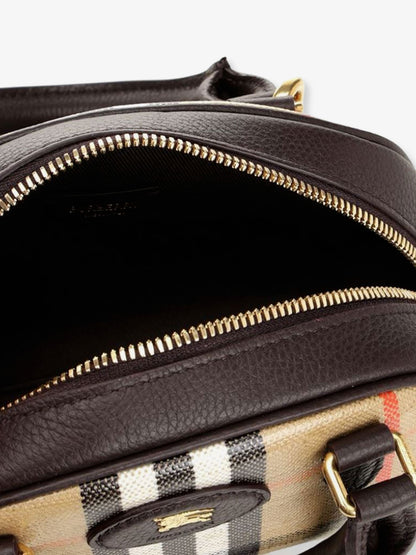 Burberry Check coated canvas shoulder bag thumbnail