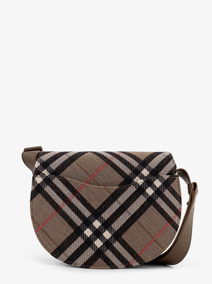 Bridle Canvas and Leather Check Shoulder Bag thumbnail