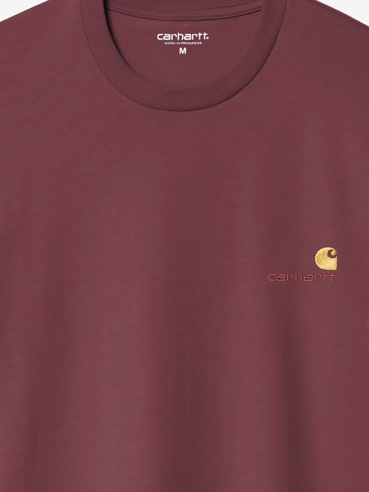 L/S American Script organic cotton T-shirt