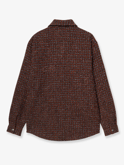 Bellamy Shirt Jac jacket with logo patch on the front thumbnail