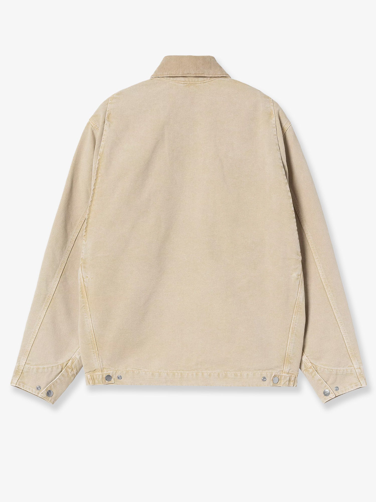 Carhartt ベージュ コットンジャケット Carhartt Children's Long-Sleeve Quilted Jersey Zip-Front