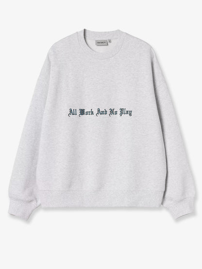 No Play cotton blend sweatshirt thumbnail