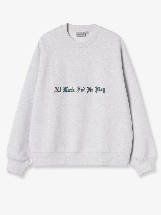 No Play cotton blend sweatshirt