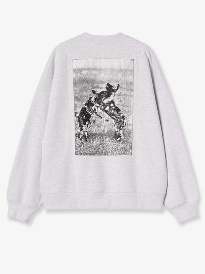 No Play cotton blend sweatshirt thumbnail
