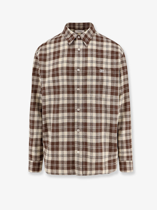 Madras wool shirt