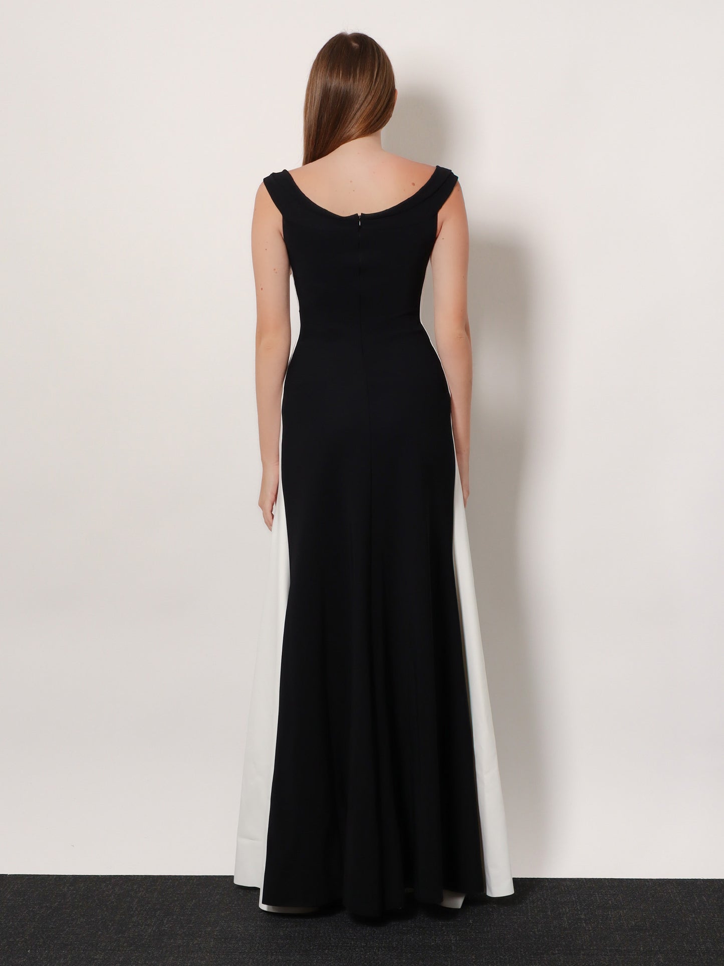 Goem satin long dress