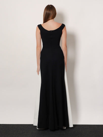 Goem satin long dress thumbnail