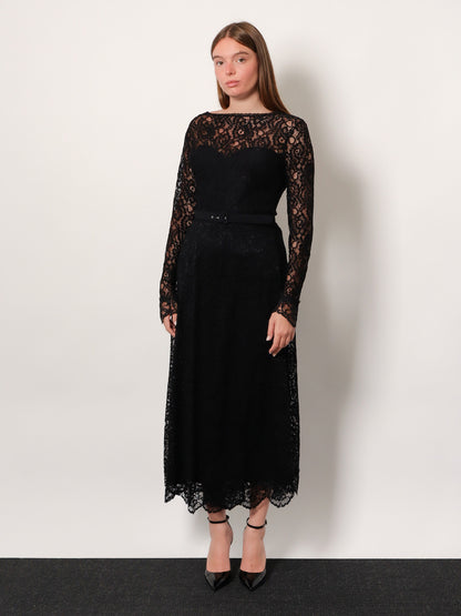 Ginogi midi lace dress thumbnail