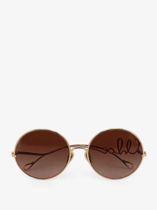 Metal sunglasses