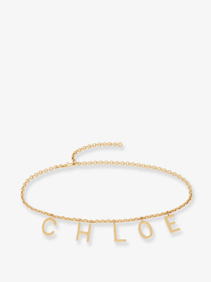 Chloé Letters metal belt thumbnail