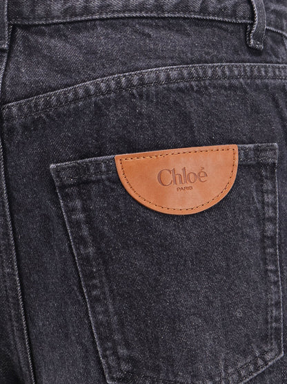Jeans with iconic leather logo tag thumbnail