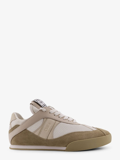 Chloé Kick mesh sneakers with suede and leather inserts thumbnail