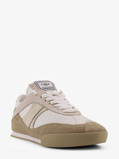 Chloé Kick mesh sneakers with suede and leather inserts thumbnail