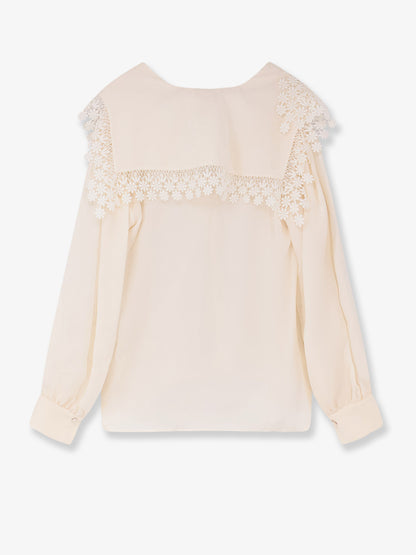 Printed silk shirt thumbnail