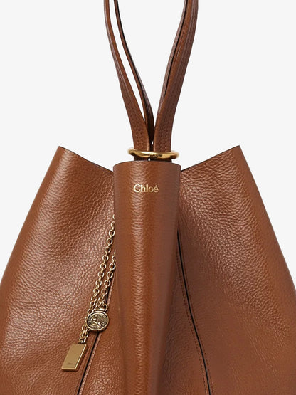 Chloé Spin leather shoulder bag thumbnail