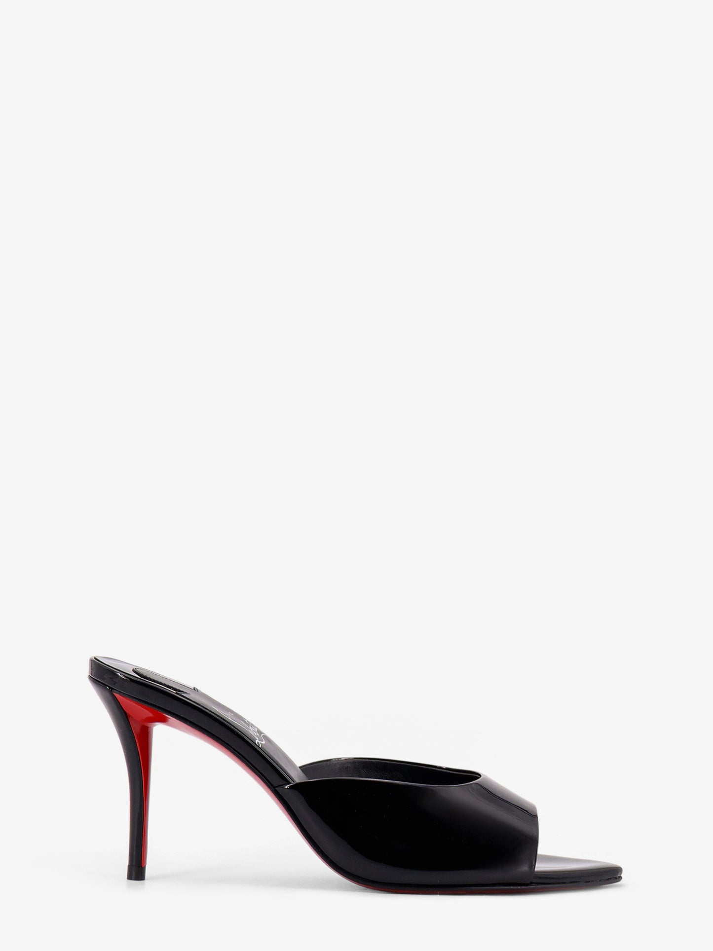 Miss Z Mule 80 patent leather sandals