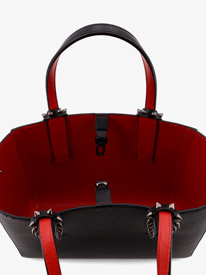 Cabata leather shoulder bag with studs thumbnail