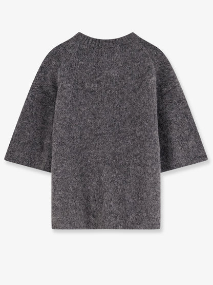 Stretch alpaca sweater thumbnail