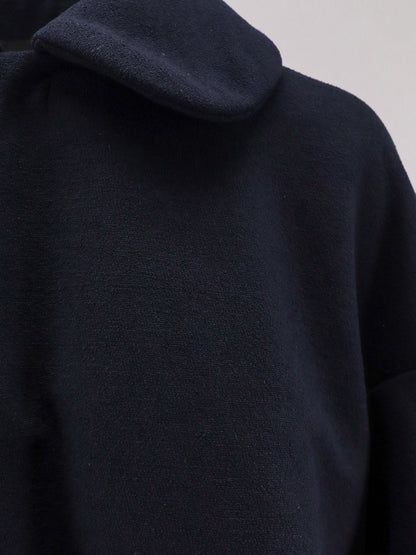 Crepe oversize coat thumbnail