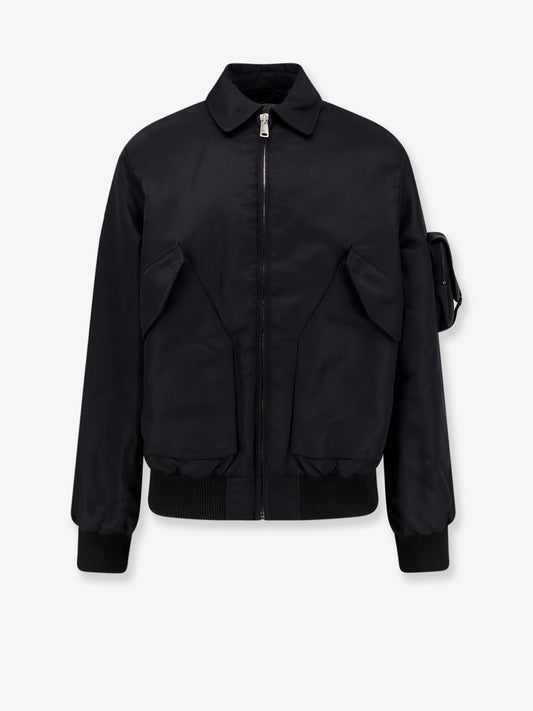 Recycled nylon bomber