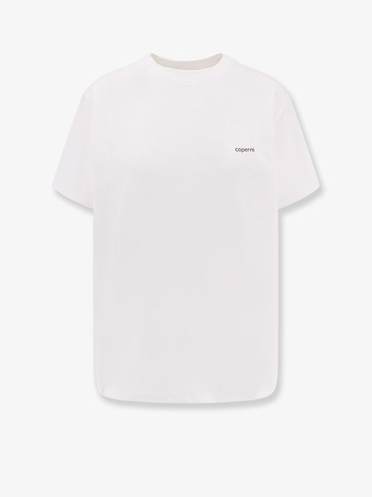 Knitted Boxy Tee cotton T-shirt