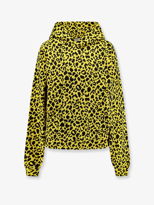 Hooded cotton sweatshirt