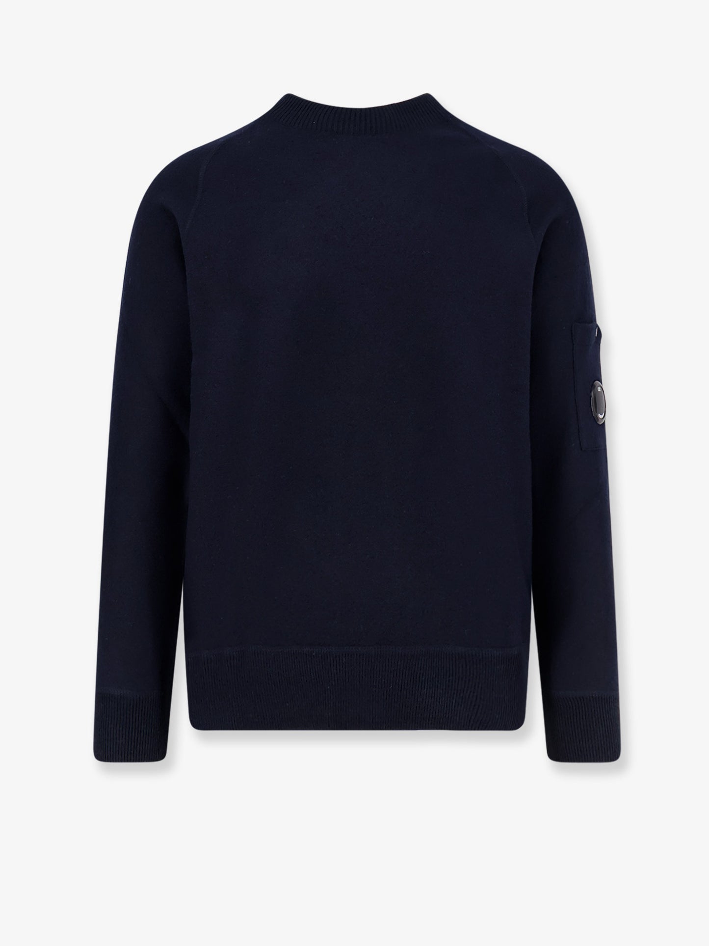 Wool and cotton felted sweater